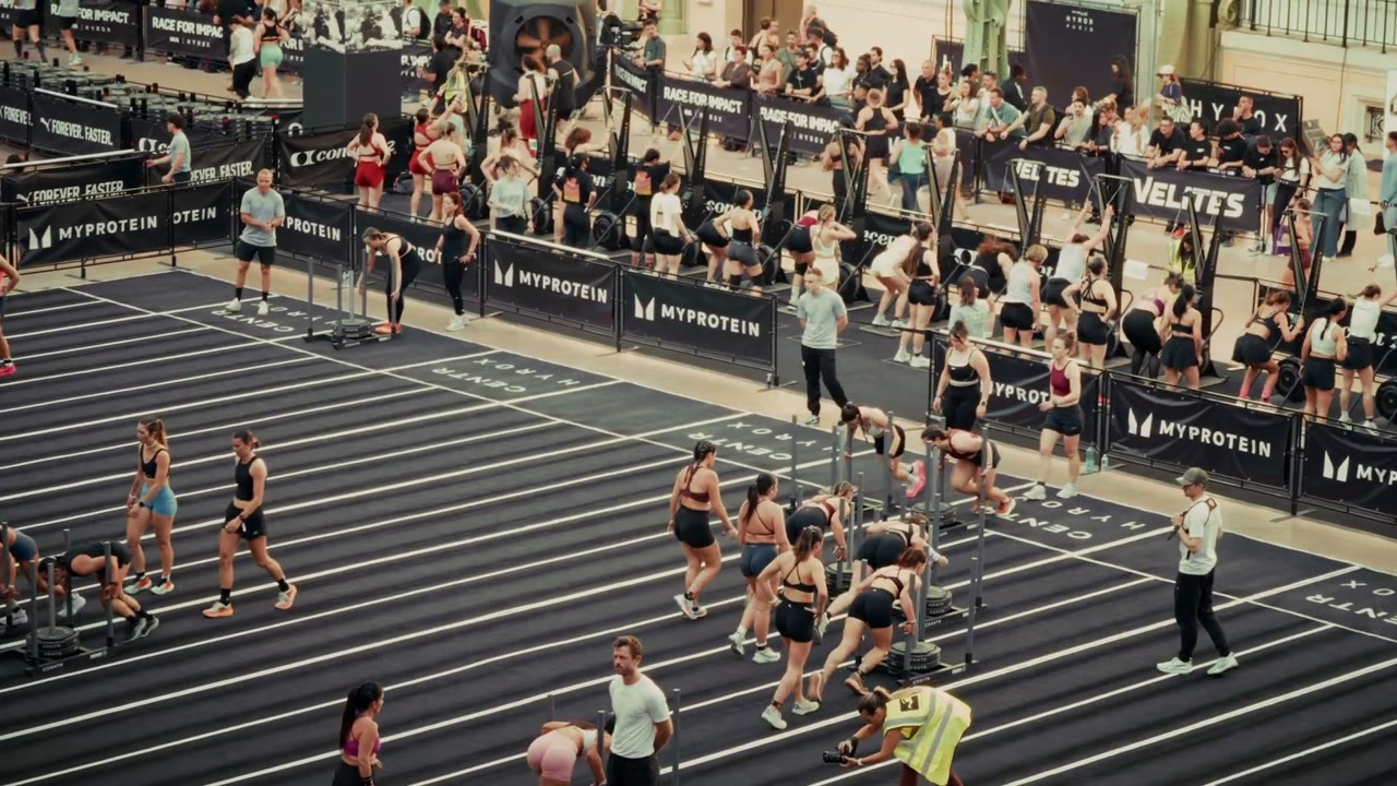 Captation d'un événement sportif HYROX